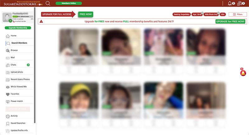 sugardaddyforme members