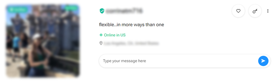 sugar baby profile tagline