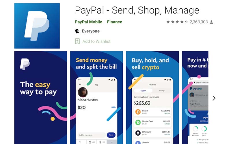 paypal app