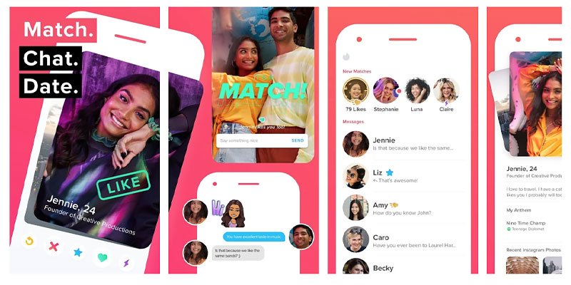 tinder screenshots