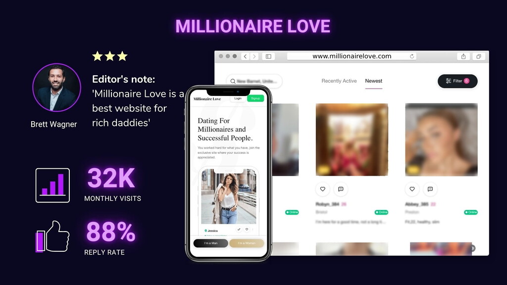 millionairelove website