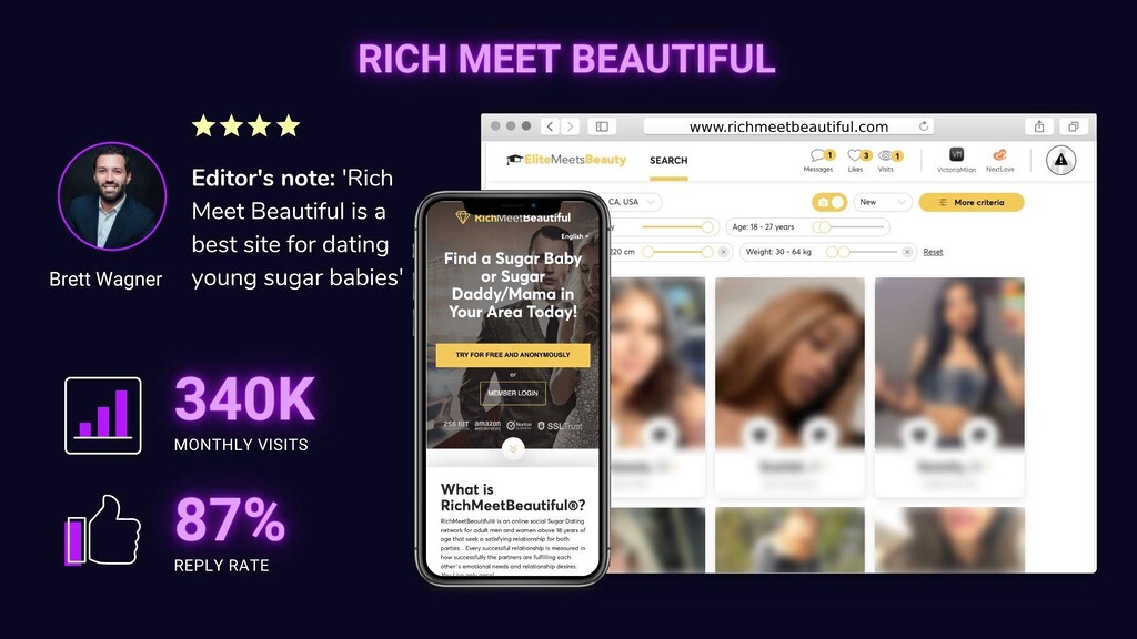 rich meet beautiful