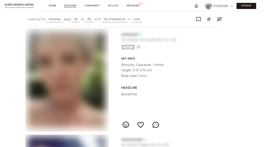 olderwomendating members