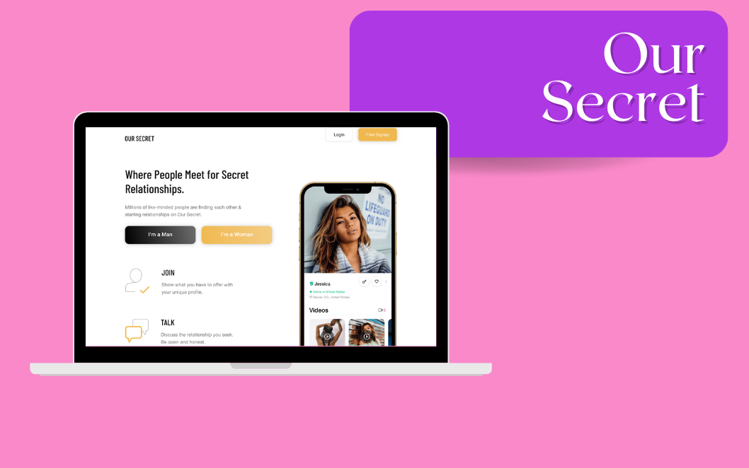 OurSecret website for sugar babies